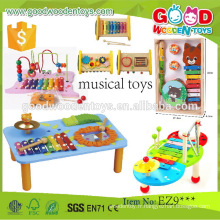 EN71 / ASTM vente en bois éducatif éducatif jouets musicaux pour enfants